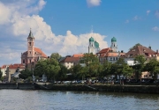 Passau – A nagymúltú német város, ahol három folyó folyik össze…