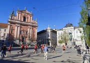 Ljubljana Szlovénia zöld fővárosa, ahol sárkányok őrzik a hidakat
